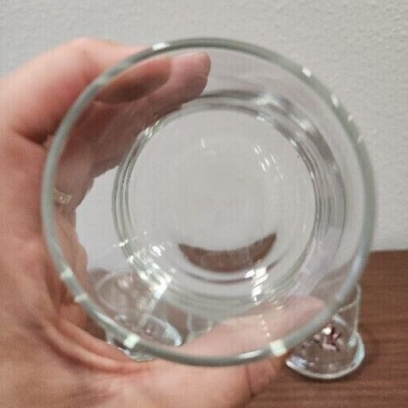 Vintage Mallard Duck Low Ball Glass Wide Bottom Whiskey Cocktail MCM Replacement - Picture 9 of 10